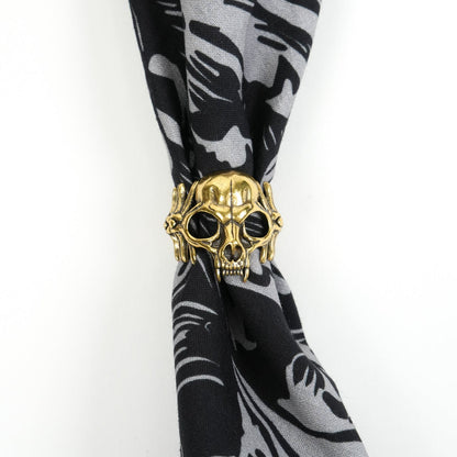 Cat Skull Bandana Ring